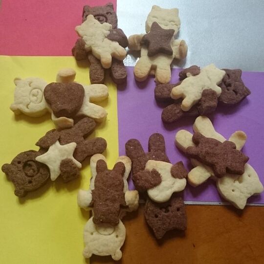 だっこくまさん&だっこにゃんこクッキー 